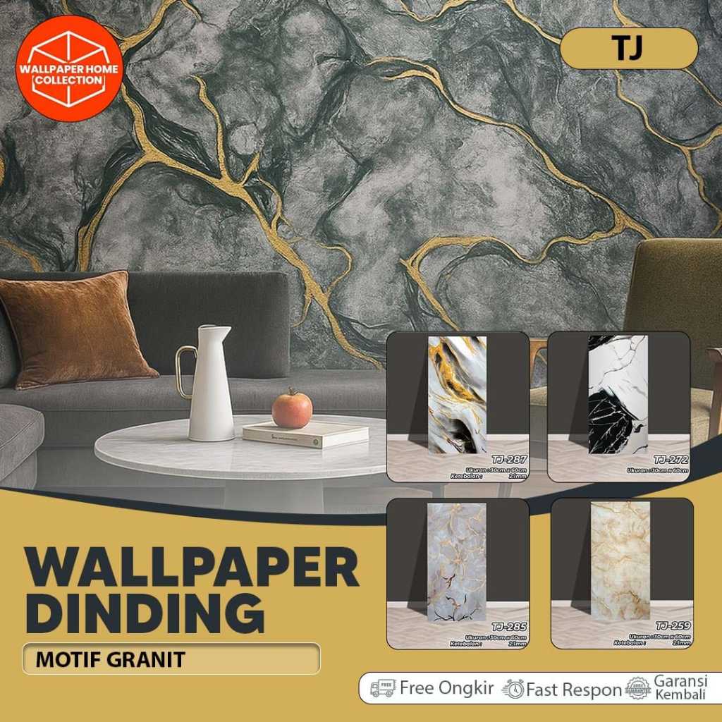 Wallpaper Dinding Aesthetic Wallpaper Dinding Vinyl Marble Wallpaper Vinyl Dinding 30X60CM