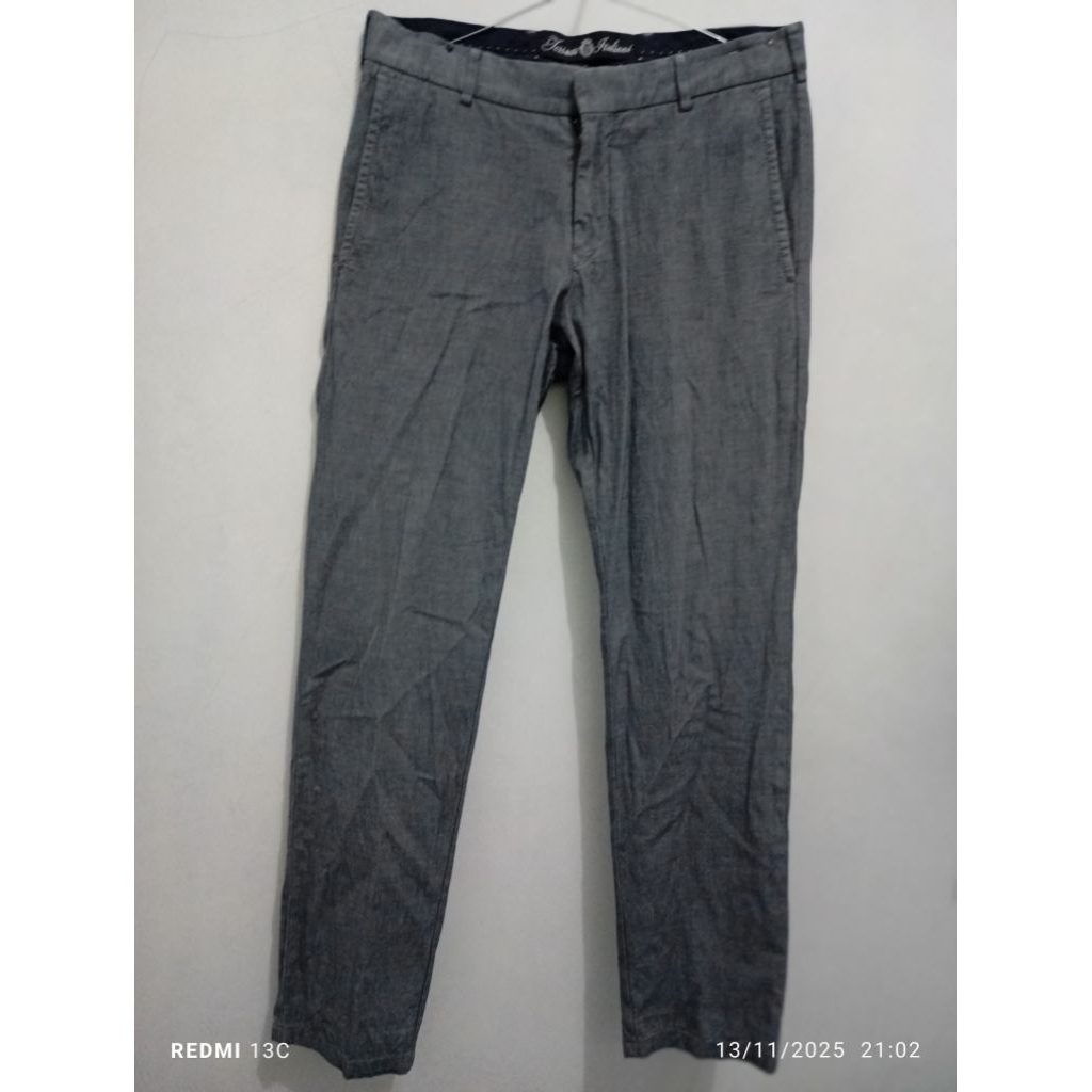 preloved celana panjang kantor pria tomny Hilfiger