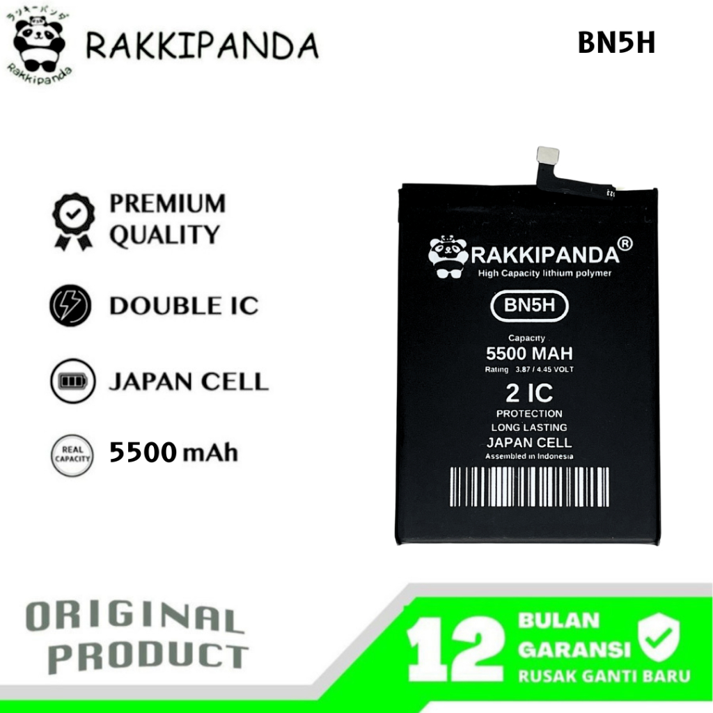 RakkiPanda - BN5H Redmi Note 11E / Poco M5 / Redmi 10 5G Batre Batrai Baterai