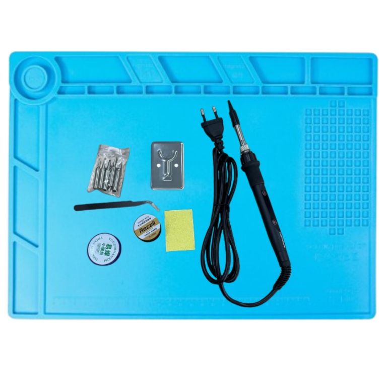 Solder Listrik Solder Digital 80W Adjustable LCD Set Lengkap Solder Listrik Digital 80W LCD Adjustab