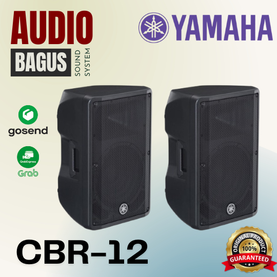YAMAHA CBR12 / CBR 12 / CBR-12 Speaker Pasif 12 inch 12" ORIGINAL (HARGA SEPASANG)