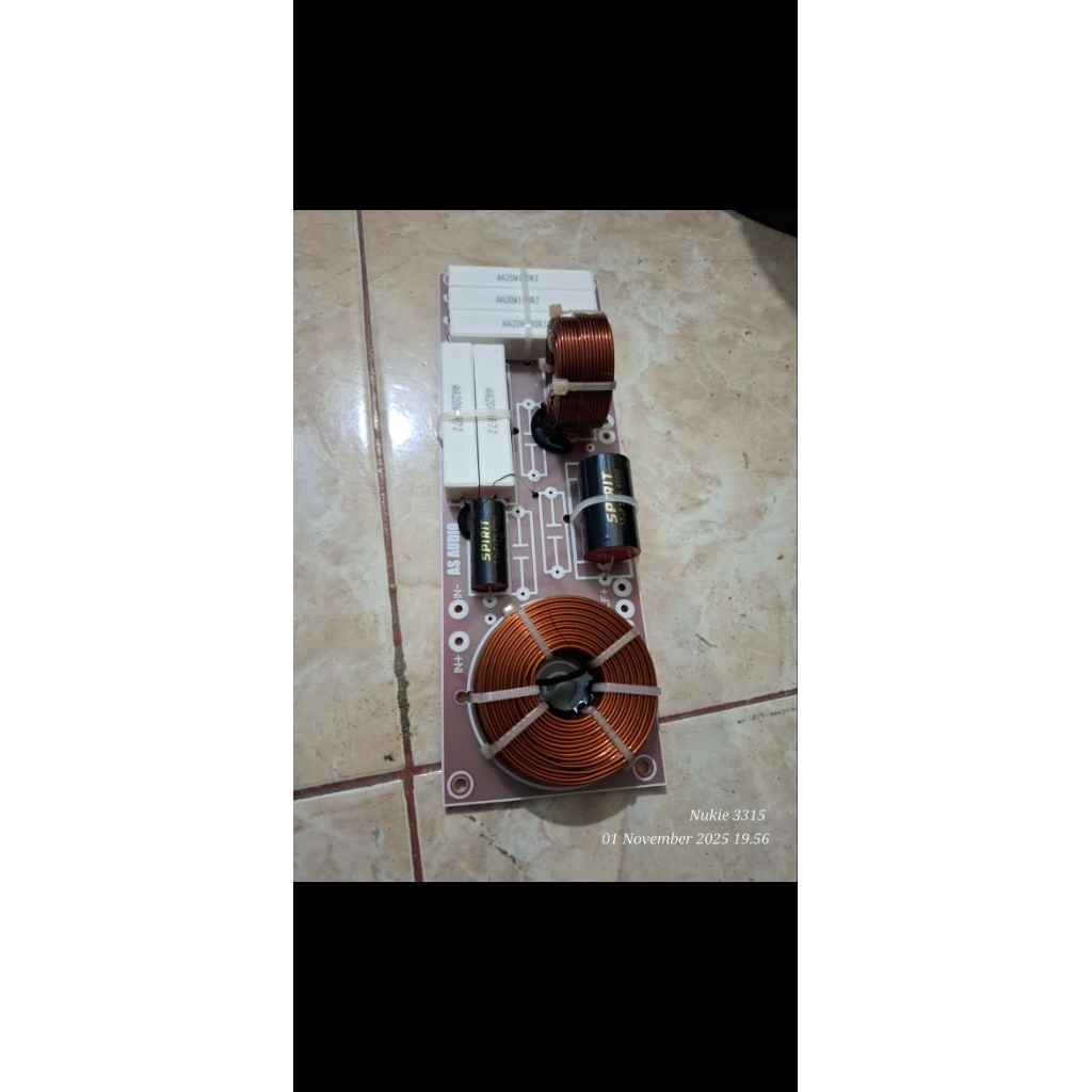 crossover pasif 2way 8ohm  2k5   i2k5/8