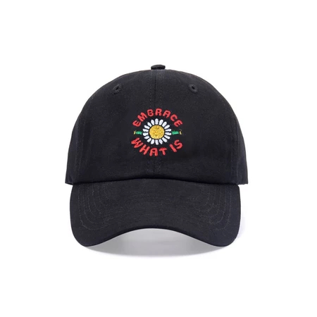 ORAQLE Polo Cap Topi Pria & Wanita EMBRACE BLACK