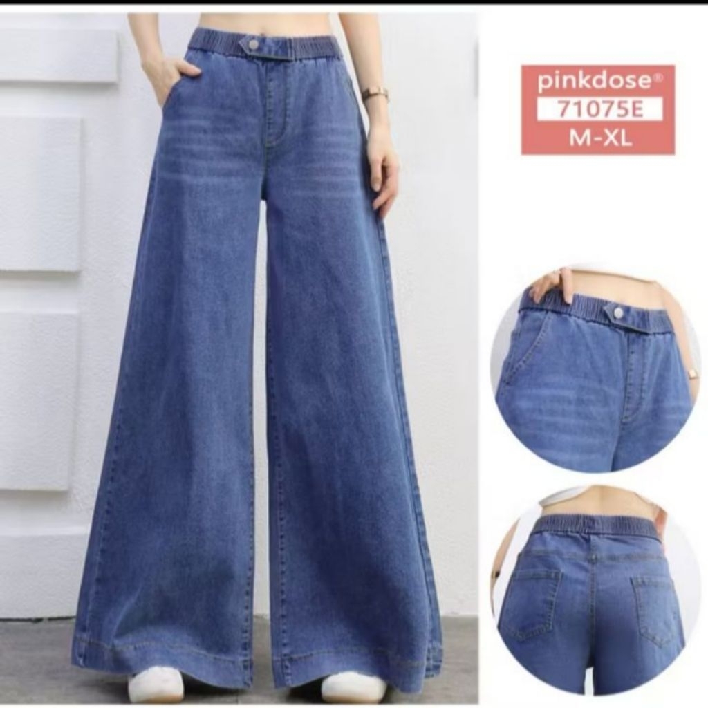 [Celana] Pinkdose Jeans Skena Korean Style Bahan Tebal Kekinian