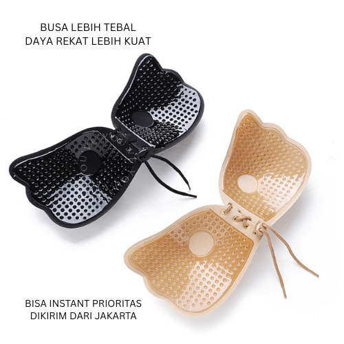 Bra Tempel Silikon Wanita Push UP Bra BH Strapless