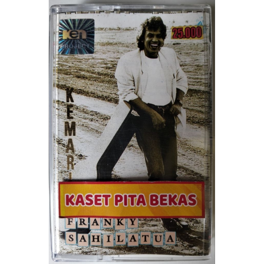 kaset pita bekas pop Franky Sahilatua kemesraan