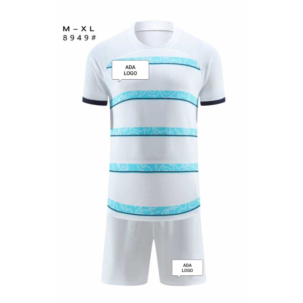 SETELAN JERSEY FUTSAL / JERSEY BOLA / BAJU FUTSAL GO 8949# MODEL.CHELSEA
