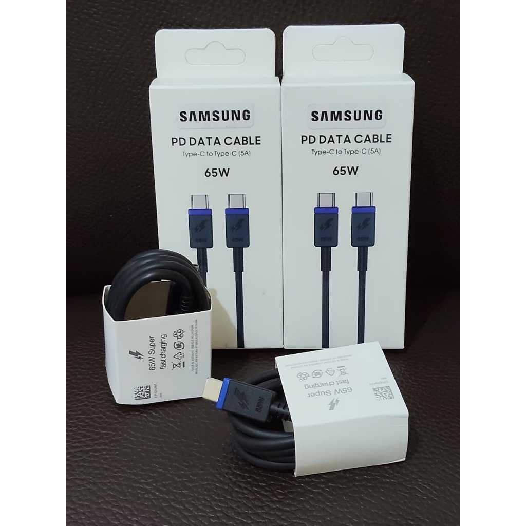 Kabel Data Samsung 65W  Type C | Kabel Samsung Usb C | Kabel Samsung Fast Charging | Kabel Charger T
