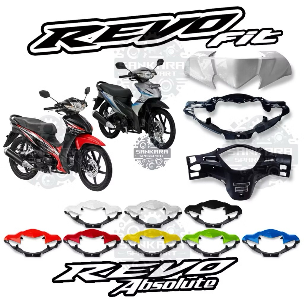 Batok Totok Kepala Depan Belakang Honda Revo Absolute Revo Fit Silver Putih Hijau Merah Maroon Biru 