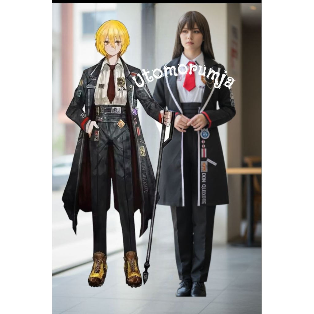 utomorumja Kostum Cosplay Don Quixote Limbus Company