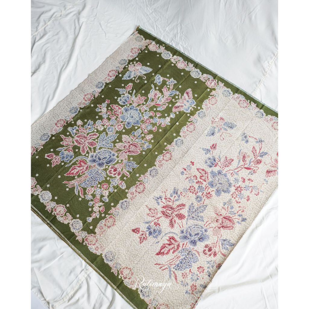 Stamped Batik motif Buketan Tumpal Buketan