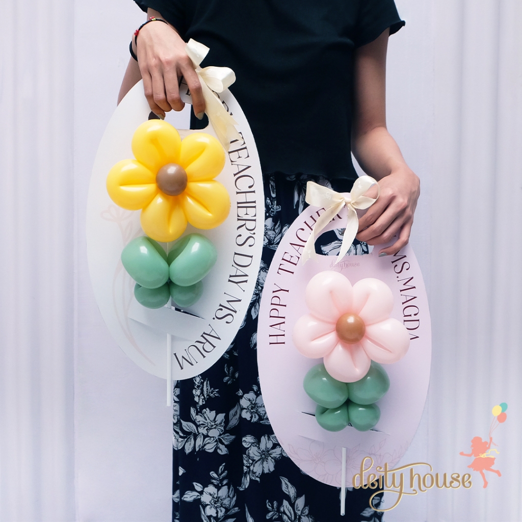 Teacher's Day Flower Card