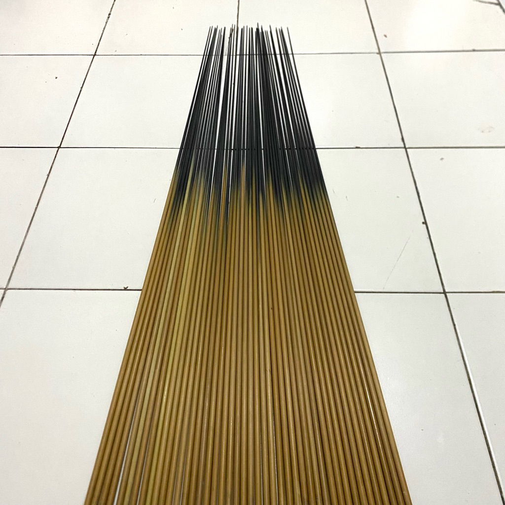 Blank carbon sutet bubut 7mm pendek 10-50cm