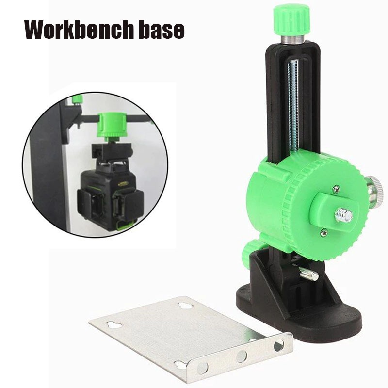 Bracket Dudukan Laser Level 1/4 Inch Holder Level Laser Gantung Dinding Aksesori Adaptor Pelat Level