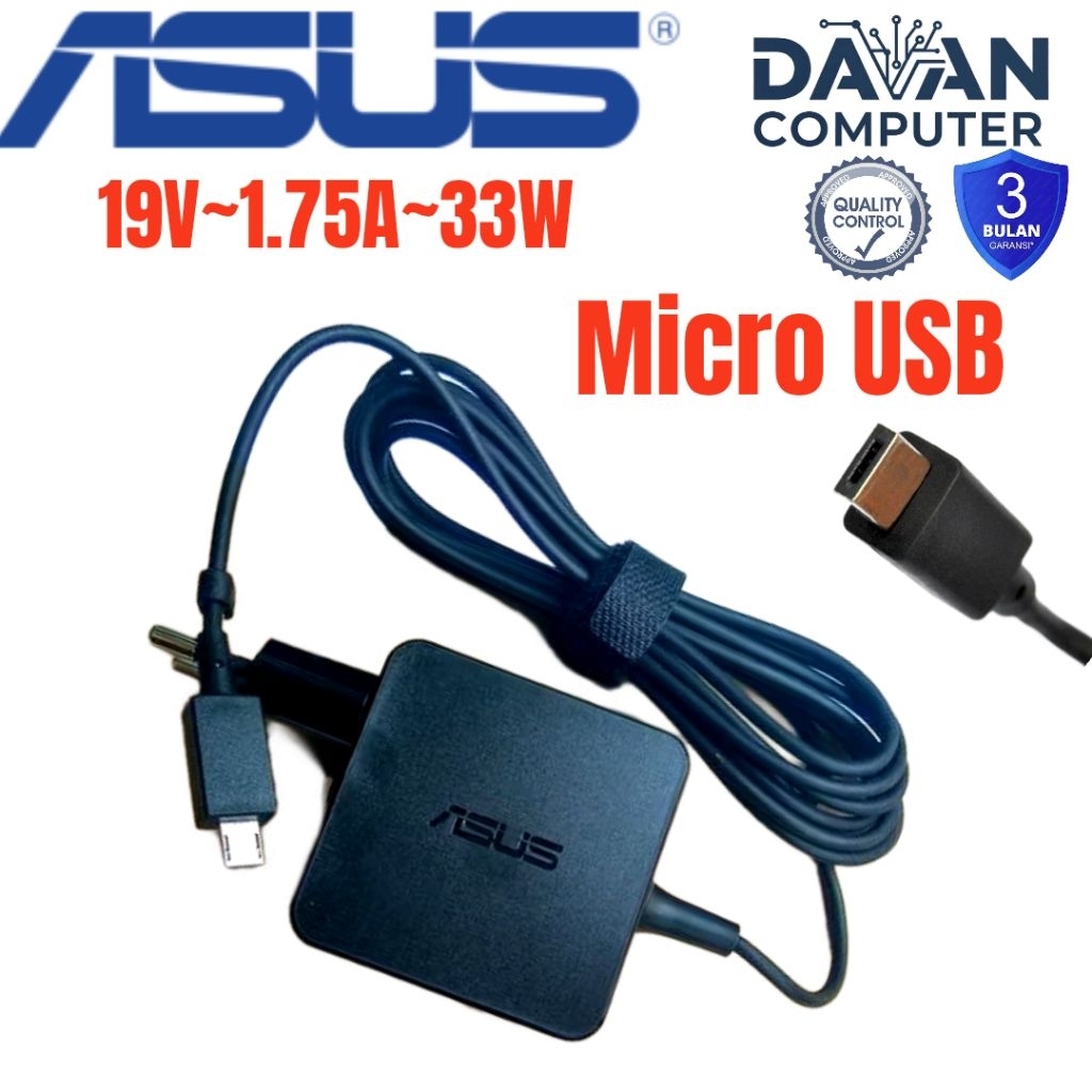 Charger laptop asus ADP-33AW ADP-33AW A ADP-33AW AD micro USB