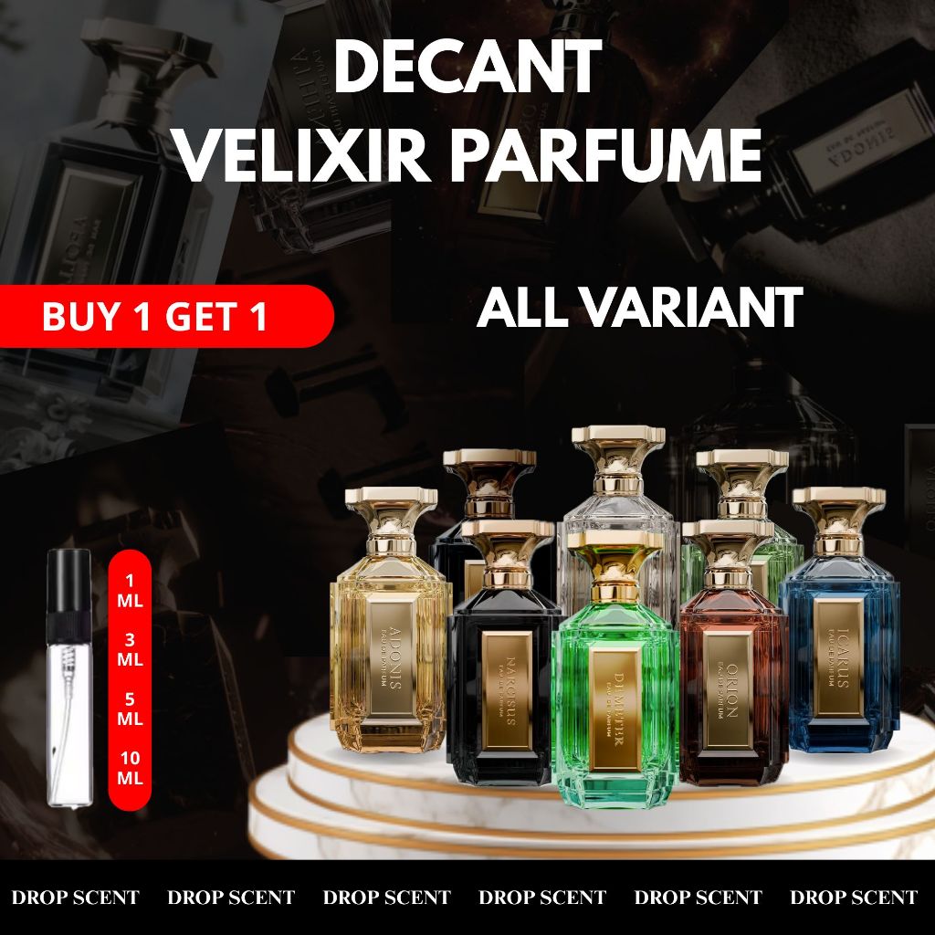 Decant Velixir Parfume 100% ORIGINAL All Variant