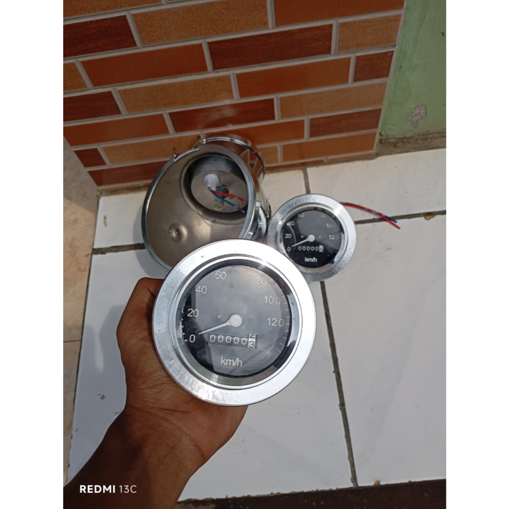 speedometer bulat custom terbaik/spido bulat custom batok yl bulat pnp cb cb100
