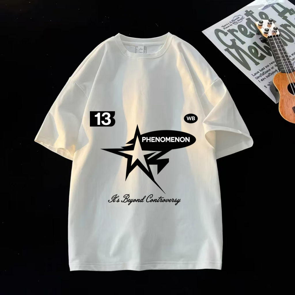 Oversized T-shirt All Star Black | Oversize Pria&Wanita