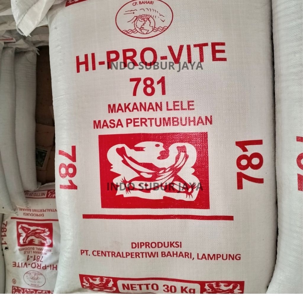[20 KG] 781 Hi Provite Pakan Pelet Apung Ikan Lele