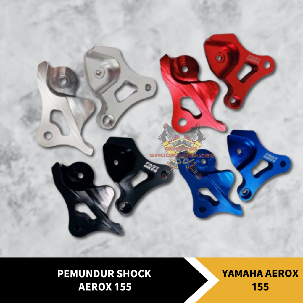 Pemundur Shock Belakang Shockbreaker Yamaha Aerox 155 Old Full CNC Fastbikes