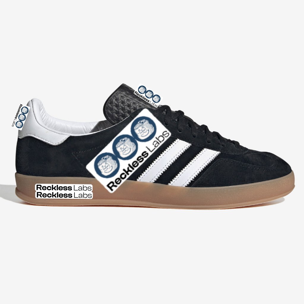 Adidas Gazelle Indoor Core Black Cloud White Gum Original