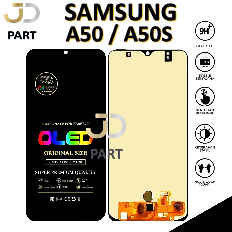 LCD TOUCHSCREEN SAMSUNG GALAXY GALAXY A50 / A50S ORIGINAL 100% FULLSET