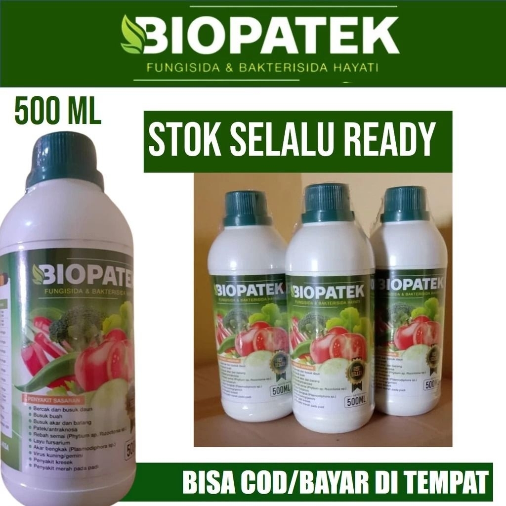 BIOPATEK FUNGSIDA & BAKTERISIDA HAYATI PARIAN 500 ML