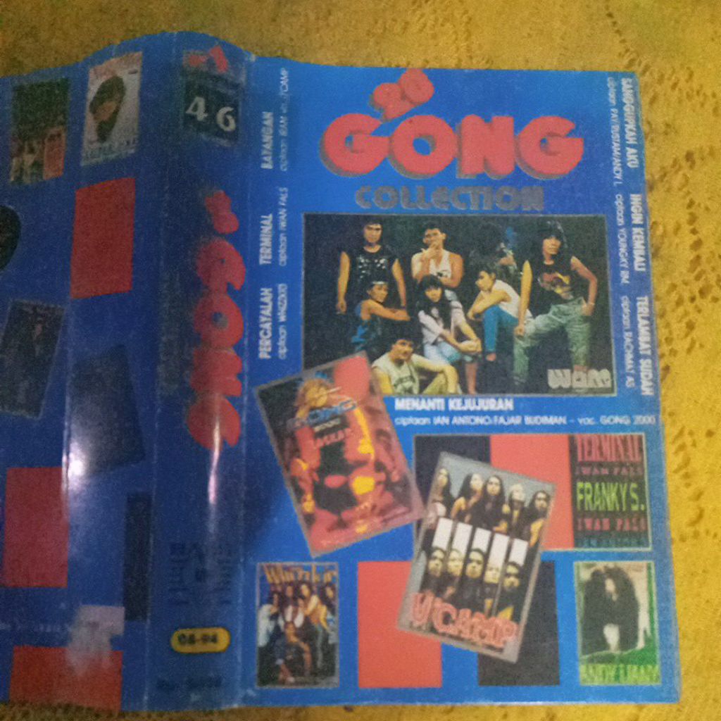 kaset pita 20 GONG COLLECTION VV283