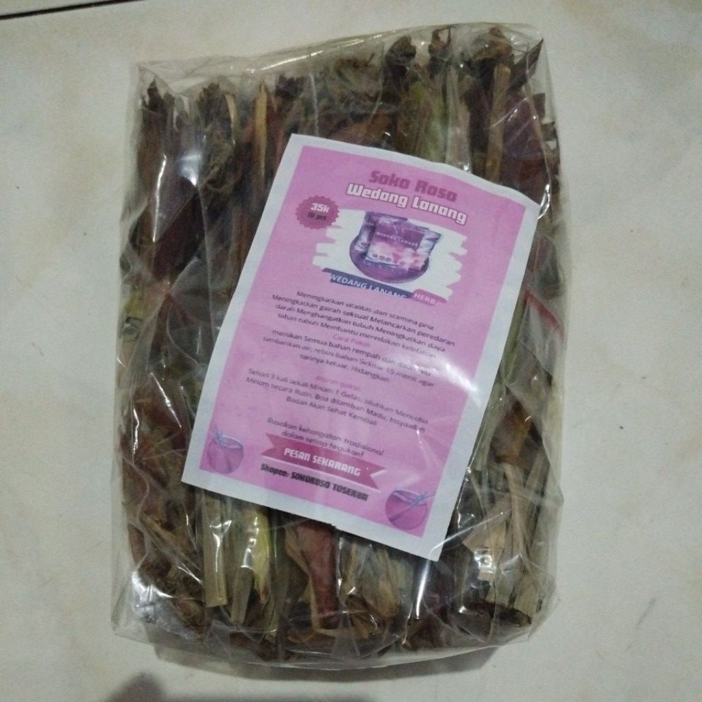Wedang Purwoceng ( Wedang Lanang) Isi 10 Pcs
