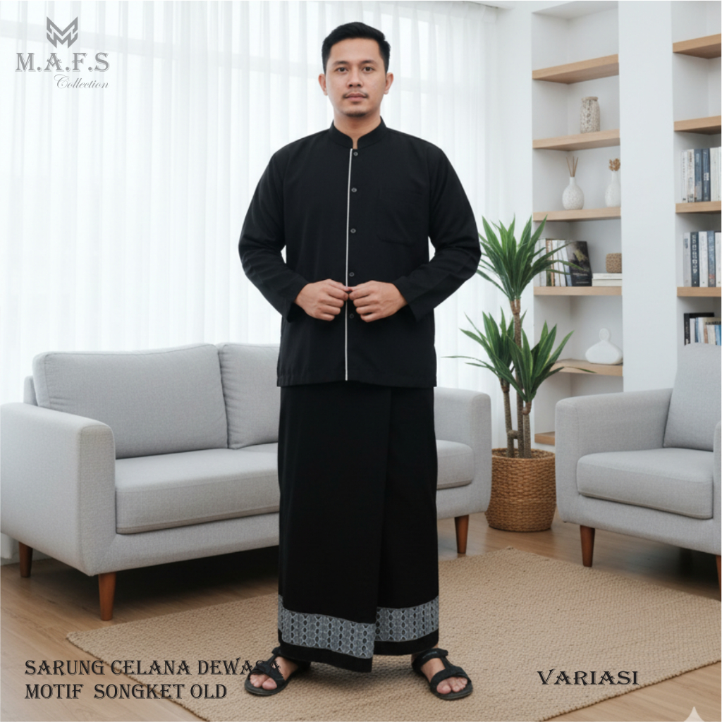 Sarung Celana Muslim Modis Viral Clna Lebaran Imstan Pondok Pesantren Sarun Sholat Bapak2 Tebal Bati