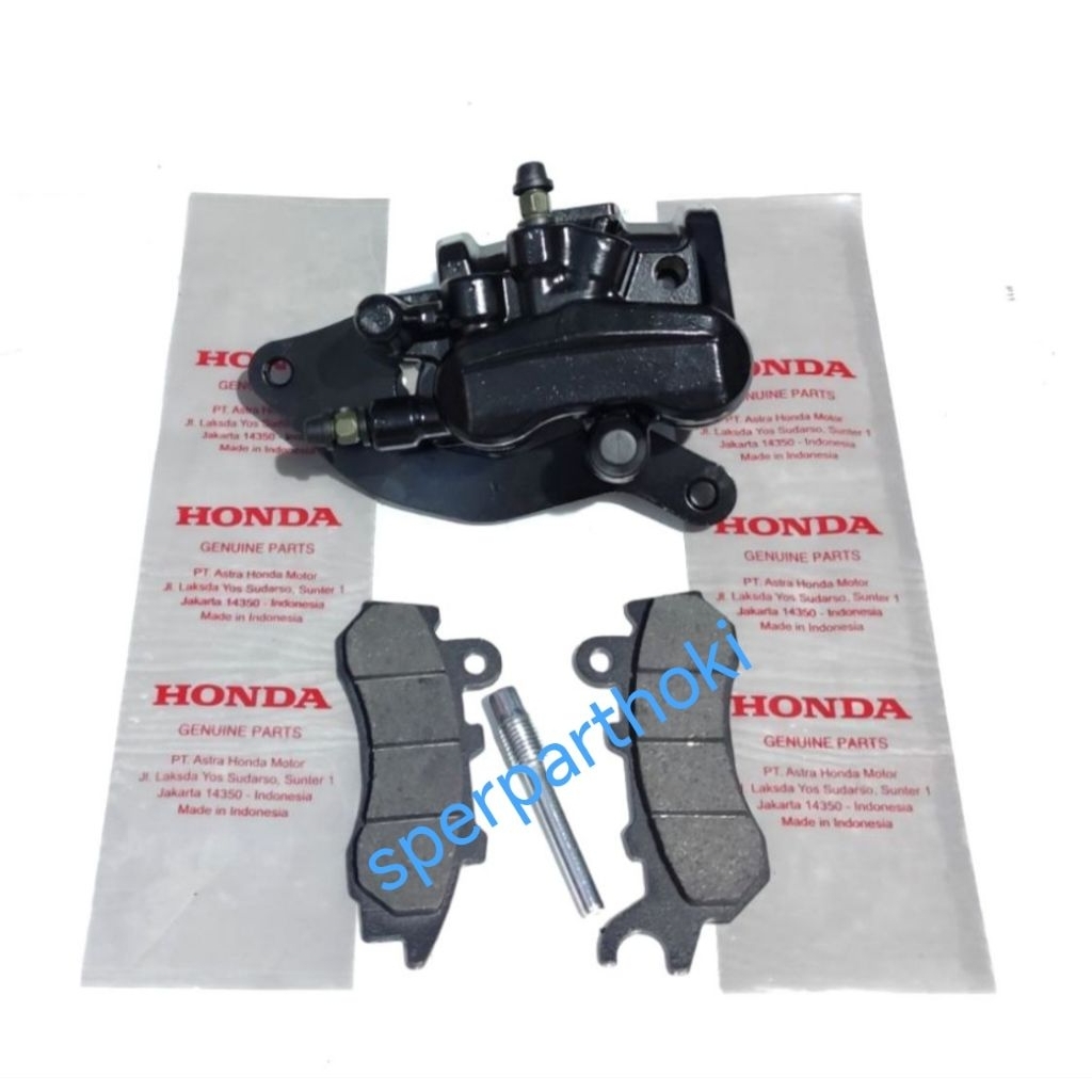 kaliper depan honda pcx 150 cbs,pcx 160 cbs,adv 150 cbs,pcx 150 cbu +kampas rem