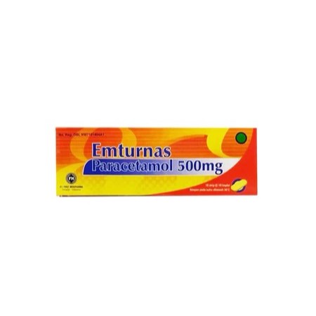 Emturnas Paracetamol 500 Mg & Forte 650 Mg Perbox