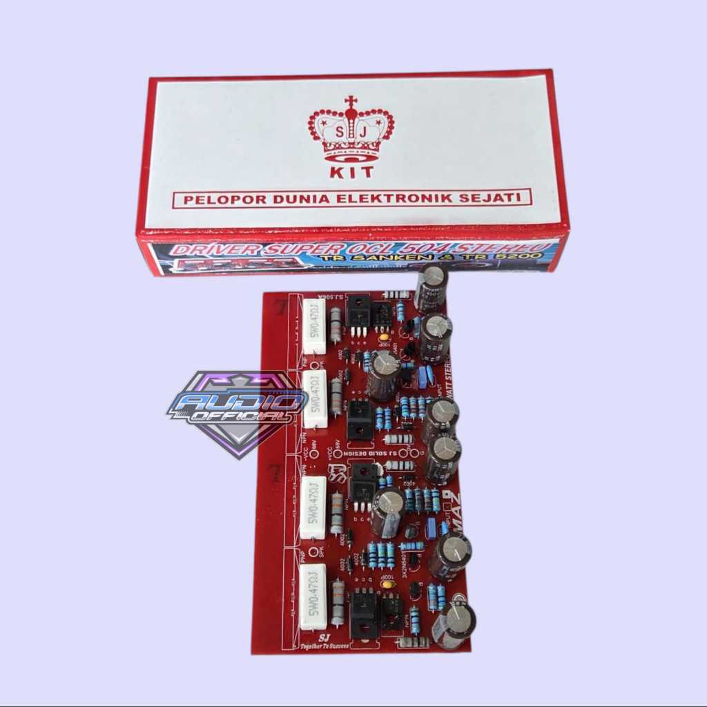 Super OCL SOCL 504 Socl504 Driver Stereo Power Amplifier