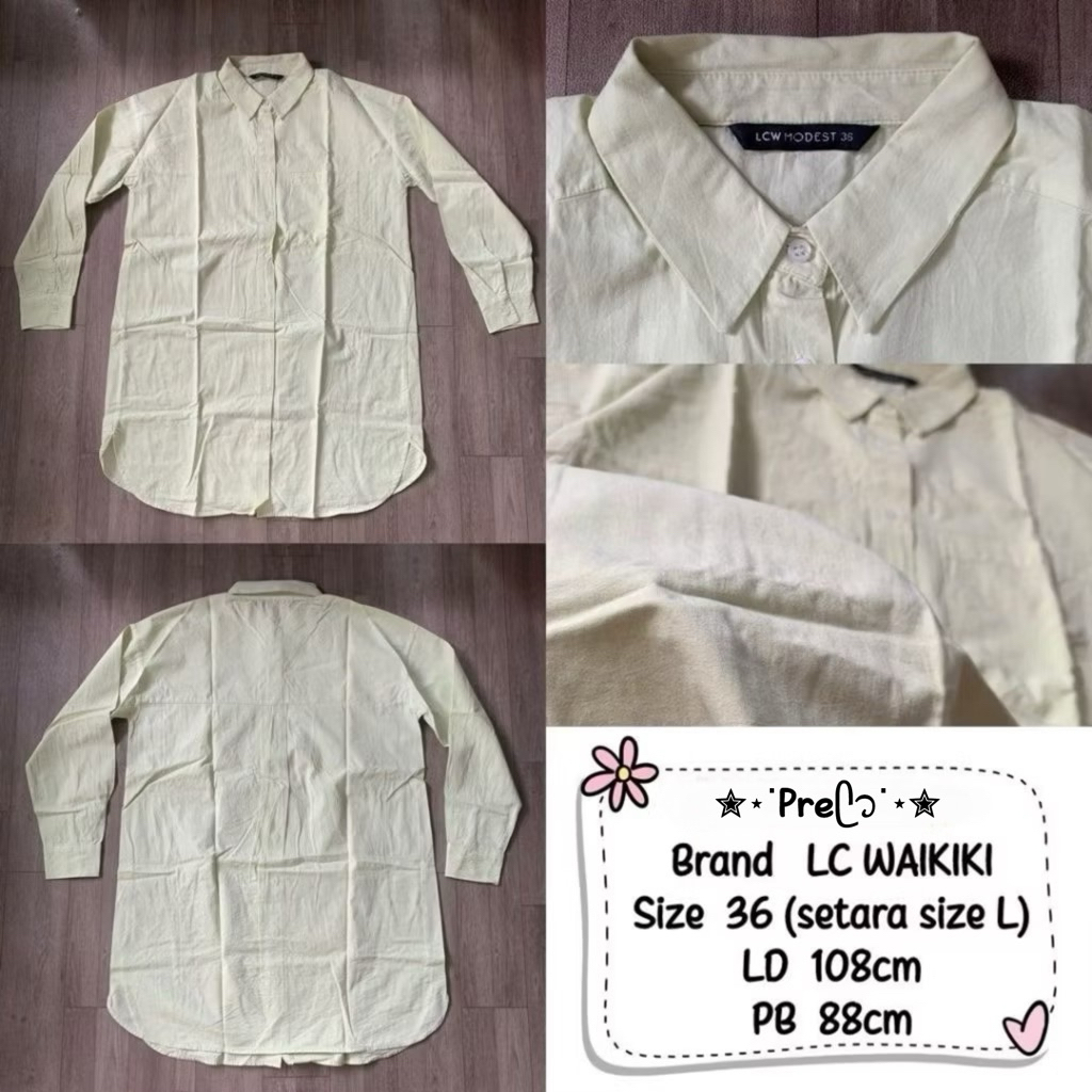 Dress Tunik Wanita Bahan Katun LC WAIKIKI