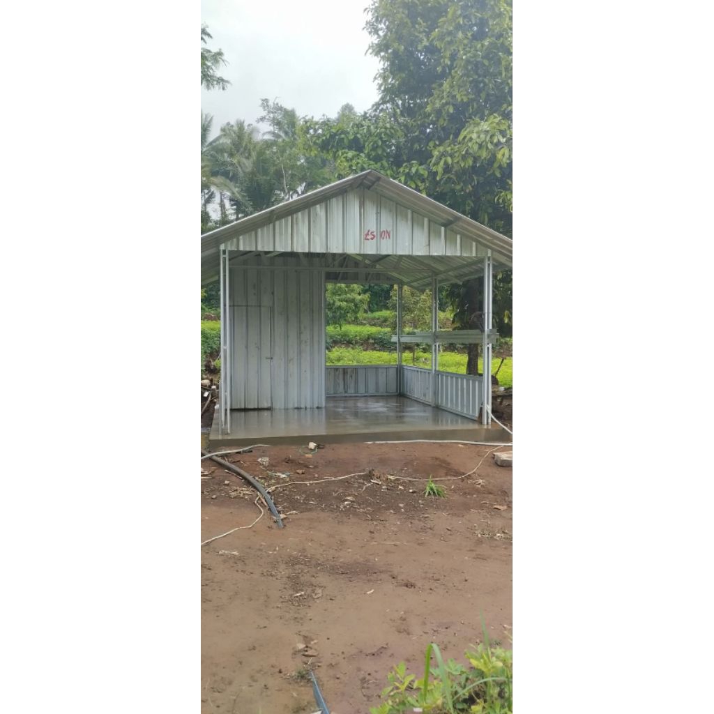 rangka bajaringan bikin gudang rumah kanopi dll