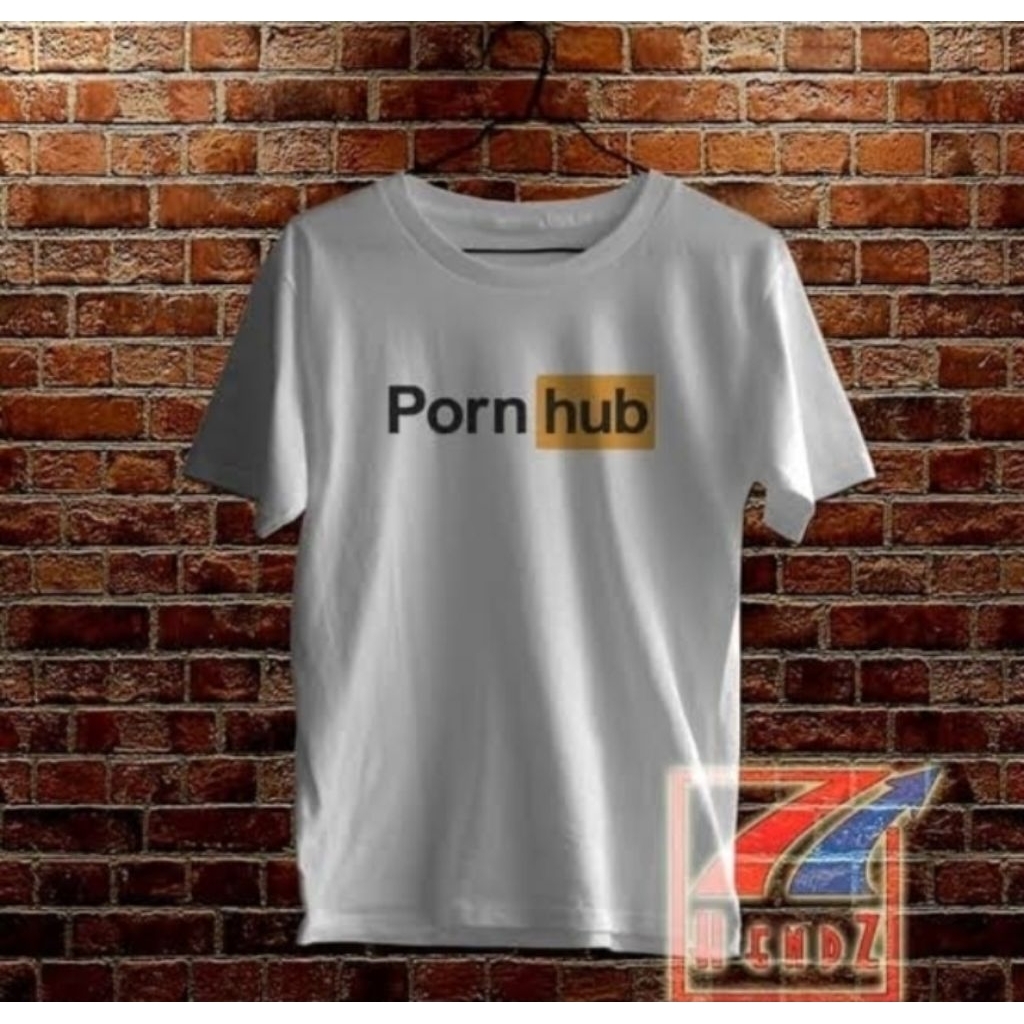 Kaos Baju PornHub/kaos dewasa porn hub bahan adem dan nyaman cutton on combed 100% casual
