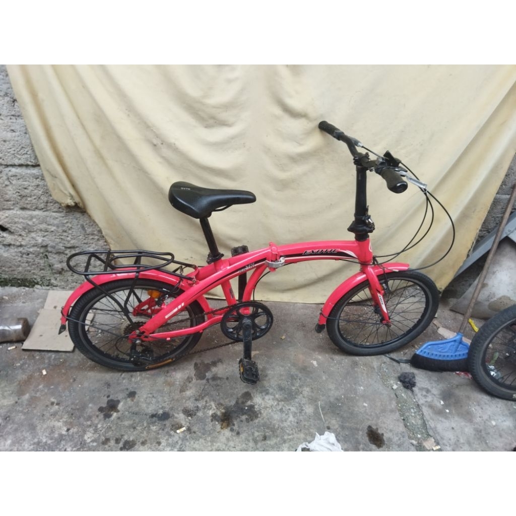 sepeda lipat exotic 20" second