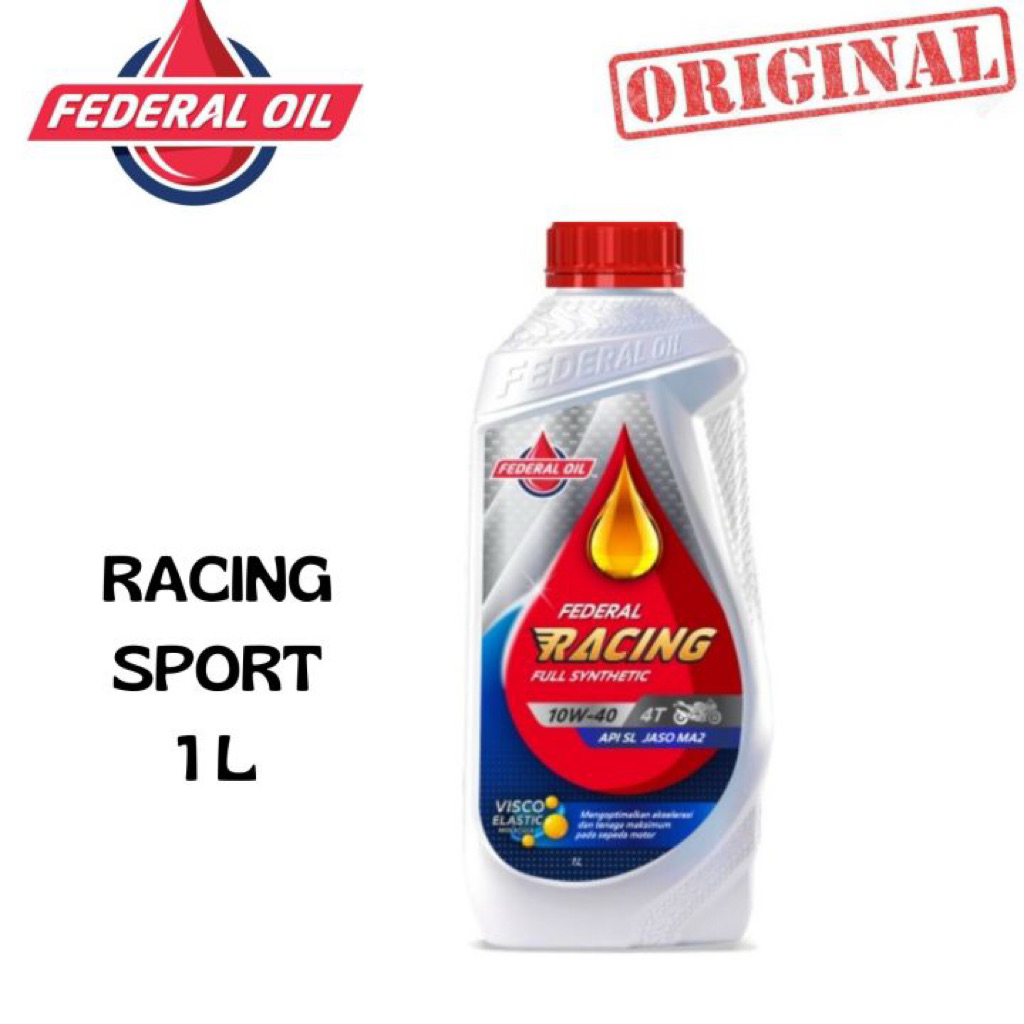 FEDERAL RACING 10W-40 FULL SYNTHETIC 1LT