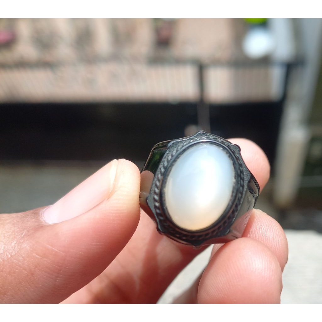 cincin batu Anggur bulan mewah elegan