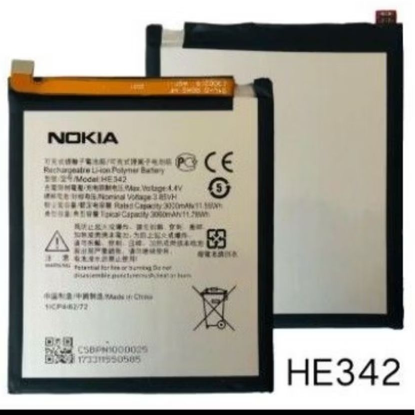 BATTERY NOKIA 6.1 PLUS /5.1 PLUS/HE342 ORIGINAL