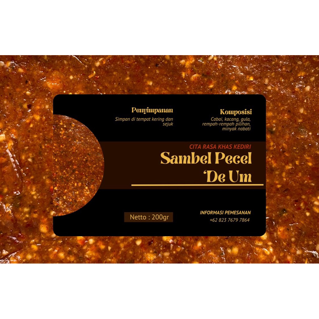 Sambal Pecel De Um // Sambal Pecel Khas Kediri // Sambal Pecel