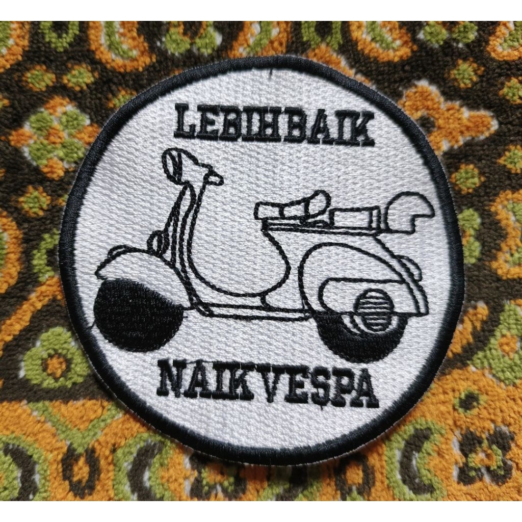 EMBLEM BORDIR VESPA