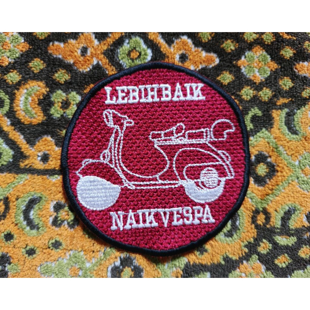 EMBLEM BORDIR VESPA
