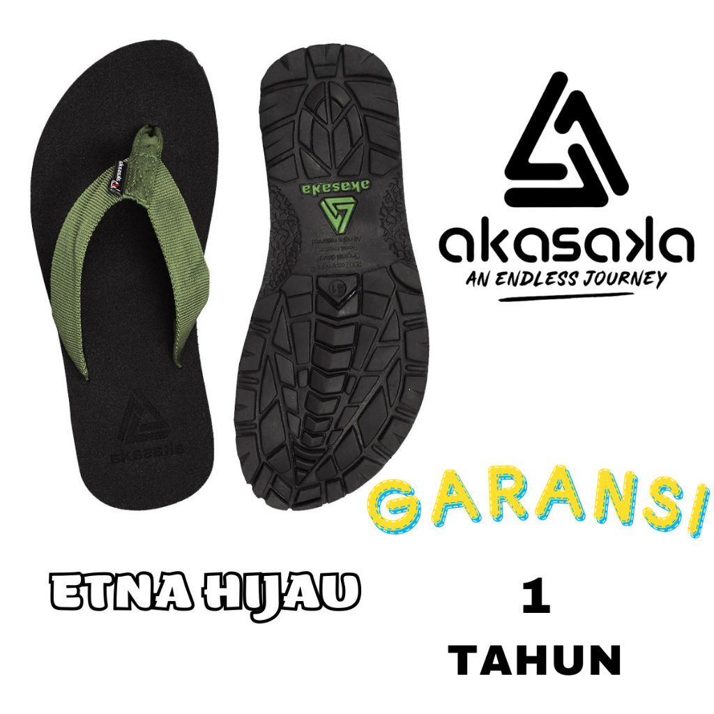 SANDAL AKASAKA TYPE ETNA HIJAU