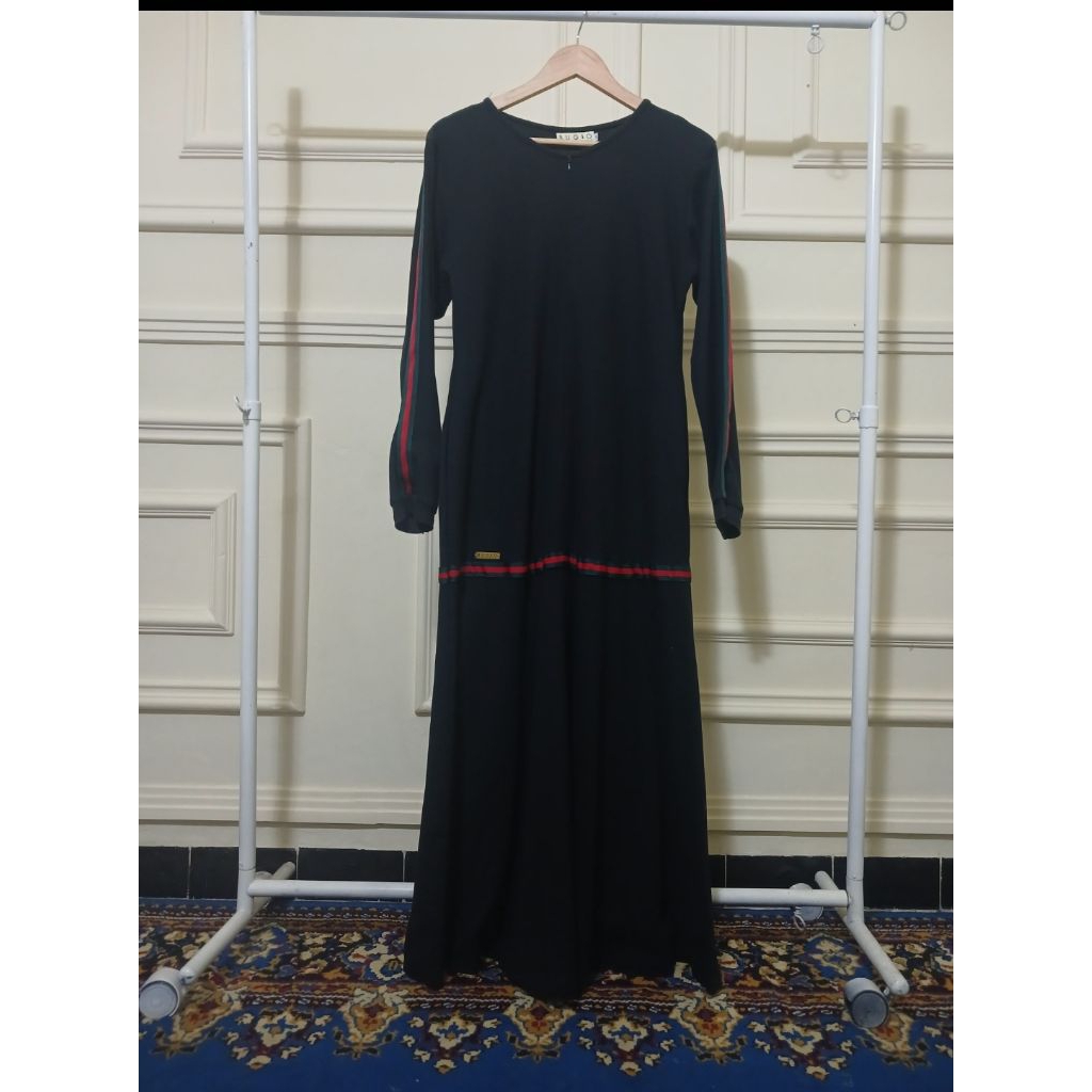 gamis bahan kaos