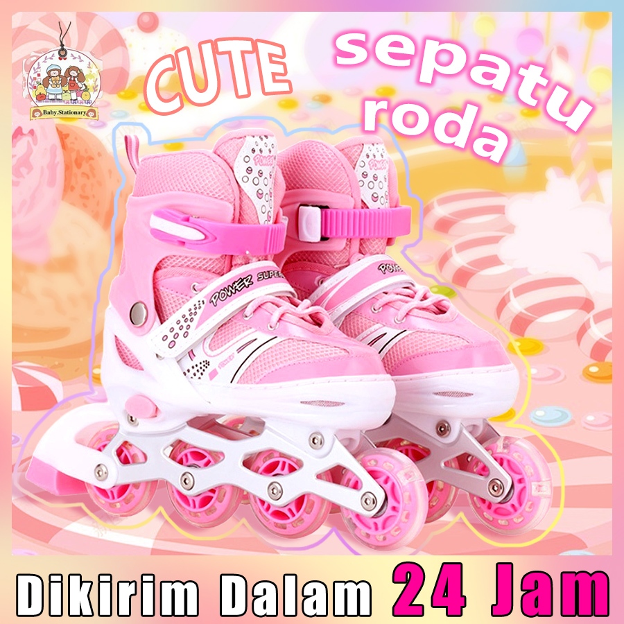 sepatu roda anak perempuan laki laki dewasaa powerslide sepatu roda anak perempuan