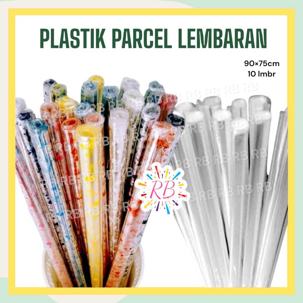 (10pc) plastik parcel lembaran plastik opp lembaran plastik mika lembaran plastik kaca lembaran