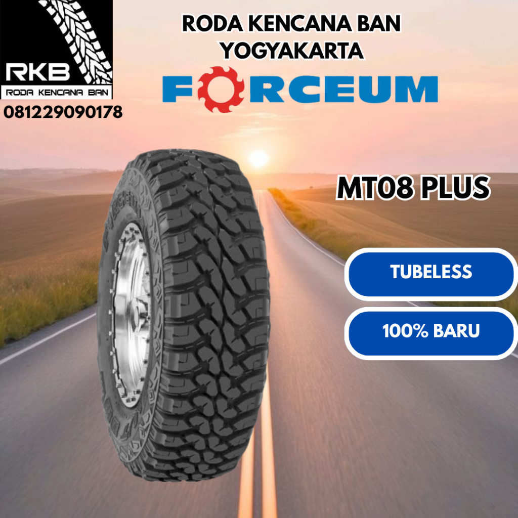 Ban Mobil OFF Road Ring 13 FORCEUM MT08 PLUS 165/80 R13 Cocok untuk Carry