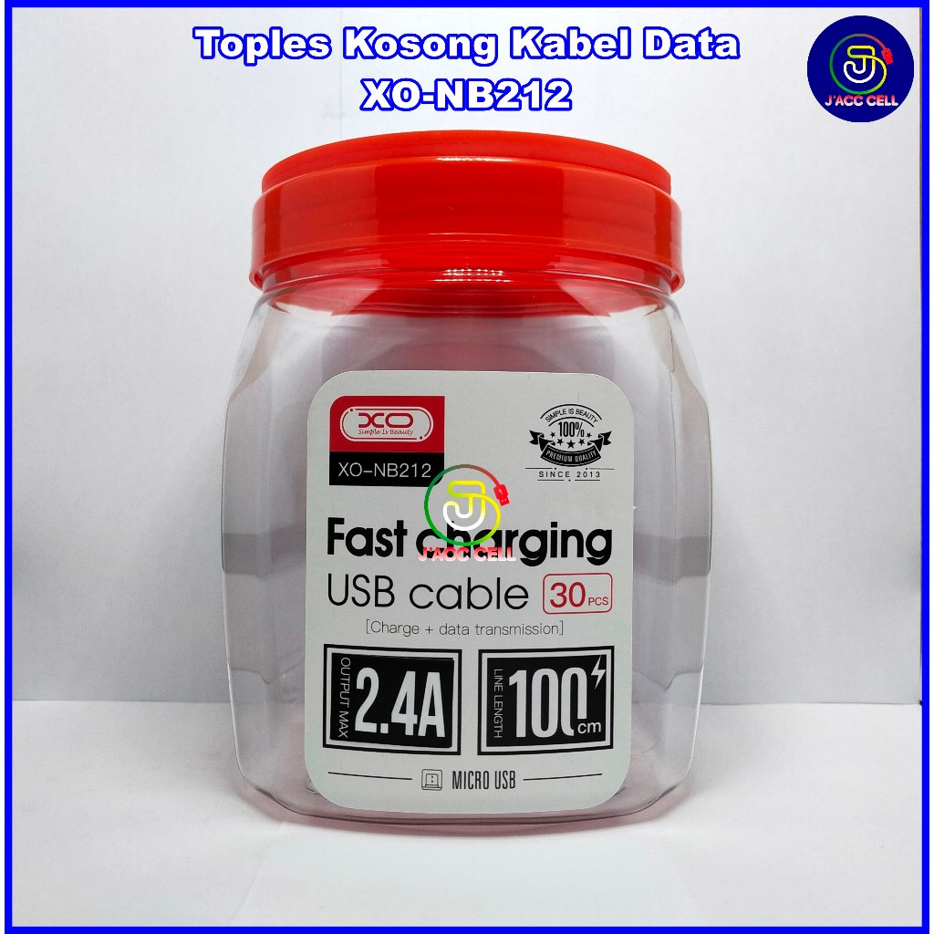Toples Kosong Kabel Data XO-NB212 (M),XO-NB212 (C),XO-NB212 (L)