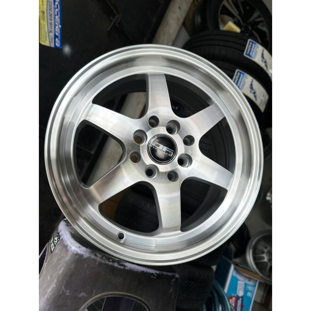 Velg Mobil Ring 15 TE37 SL FULL POLIS TERBARU MURAH